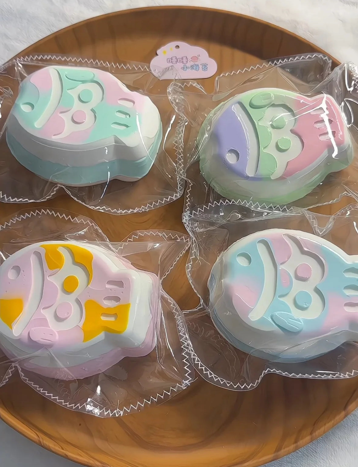 Colorful FIsh squishy